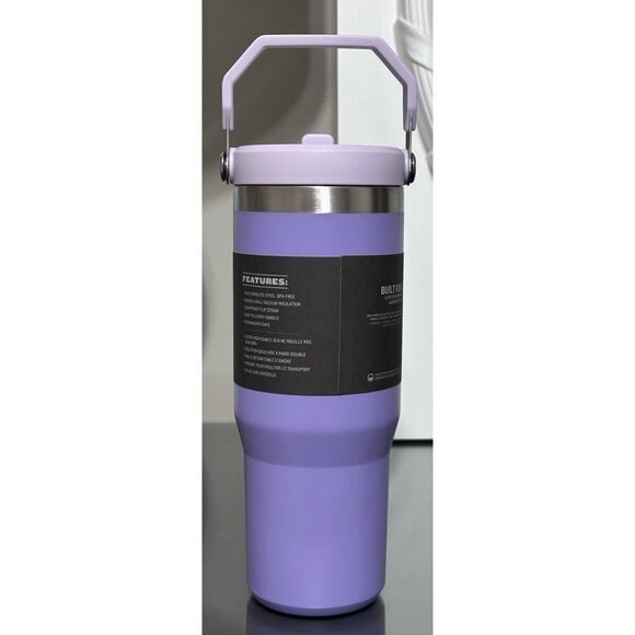 Stanley Ice Flow Flip Straw‎ Tumbler 30oz, LAVENDER PURPLE - Picture 2 of 5